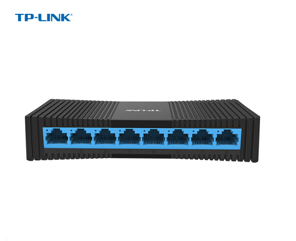 普联TP-LINK TL-SF1008+ 8口百兆交换机 监控网络网线分线器分流器